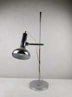 Chrome instelbare tafel lamp, jaren 70s vintage, Antiek en Kunst, Antiek | Verlichting, Ophalen