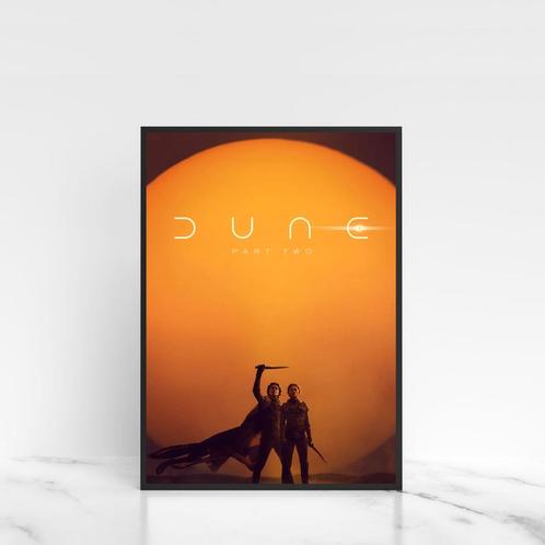 Poster Dune Partie 2 / A3, Collections, Posters & Affiches, Neuf, Cinéma et TV, A1 jusqu'à A3, Rectangulaire vertical, Enlèvement ou Envoi