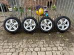Winterbanden dunlop + velgen  205/55 R16, Auto-onderdelen, Banden en Velgen, Ophalen, Gebruikt, 16 inch, Banden en Velgen