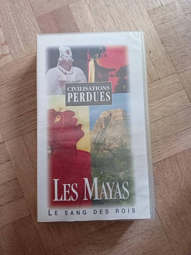 Cassette vhs les mayas le sang des rois, CD & DVD, VHS | Film, Enlèvement ou Envoi