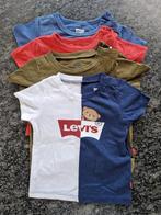 4 Levi's t-shirts, maat 74, nieuwstaat, Kinderen en Baby's, Babykleding | Maat 74, Ophalen, Zo goed als nieuw, Levis, Jongetje