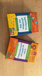 Leerkaarten voor maaltafels en optellen, Hobby en Vrije tijd, Een of twee spelers, Ophalen of Verzenden, Zo goed als nieuw
