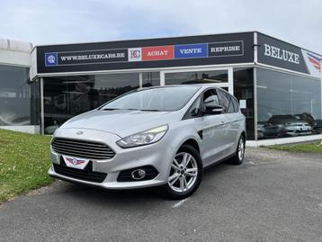 FORD S-MAX 2.0 TDCI*7-zits*GPS*Trekhaak*Reg*S-Chau