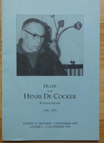 Henri De Cocker - 1998 Vurste, Gavere, een Hulde, Enlèvement ou Envoi, Comme neuf, Peinture et dessin