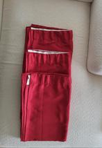 Gordijnen rood met haken van Leenbakker misschien, Huis en Inrichting, Stoffering | Gordijnen en Lamellen, Ophalen of Verzenden