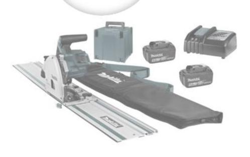 Makita DSP600 invalzaag op accu - complete set, Doe-het-zelf en Bouw, Gereedschap | Lasapparaten, Nieuw, Ophalen
