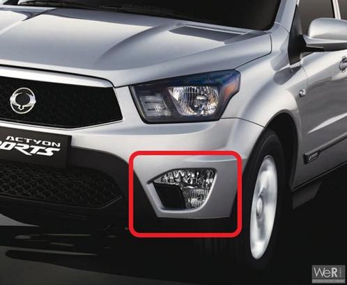 Mistlamp links SsangYong Actyon Sports II 2012-2019. 8320132, Auto-onderdelen, Verlichting, Ssangyong, Nieuw, Ophalen of Verzenden