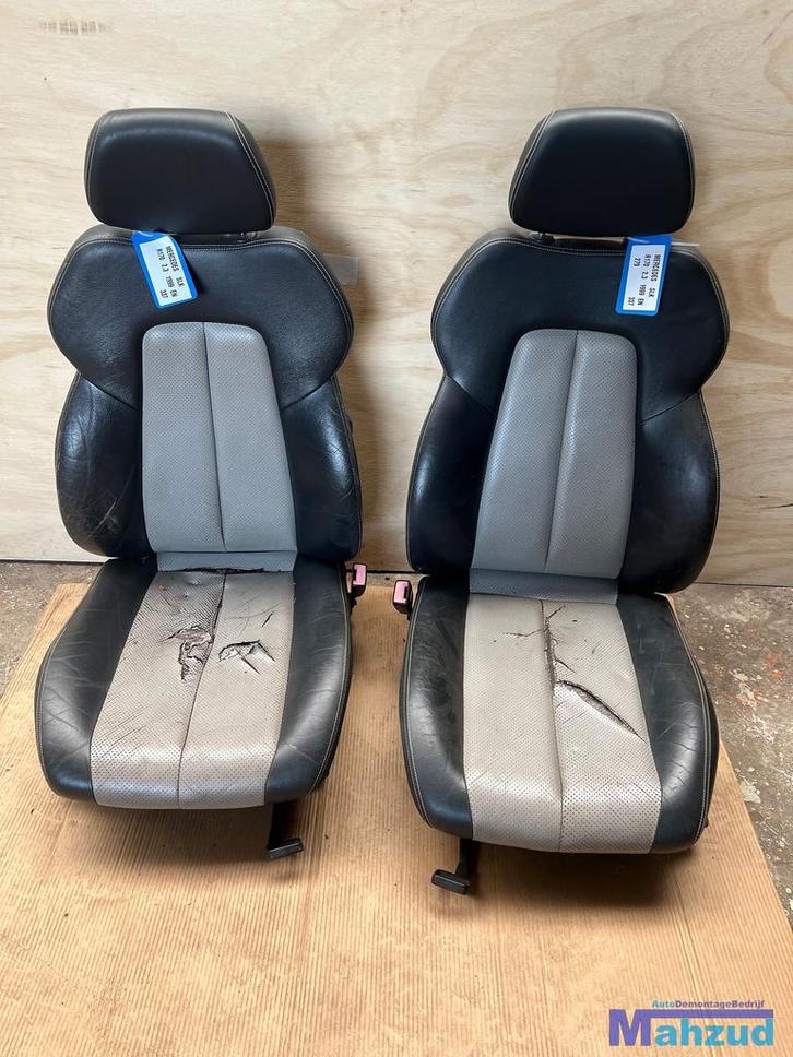 MERCEDES SLK R170 ZWART Beige interieur stoel 1996-2004, Auto-onderdelen, Interieur en Bekleding, Mercedes-Benz, Gebruikt, Ophalen