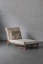 Foldable lounge chair / bed, 1990s, Huis en Inrichting, Slaapkamer | Slaapbanken, Crème, Gebruikt, Eenpersoons, Ophalen