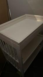 Witte commode met 2 grote opbergvakken, Ophalen, 50 tot 70 cm, Zo goed als nieuw, 75 tot 100 cm