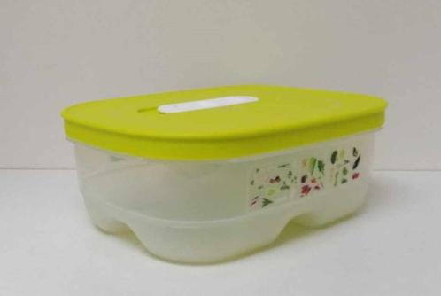 Tupperware™ « VentSmart » Groentebox - 800 ml, Huis en Inrichting, Keuken | Tupperware, Nieuw, Bus of Trommel, Groen, Wit, Verzenden