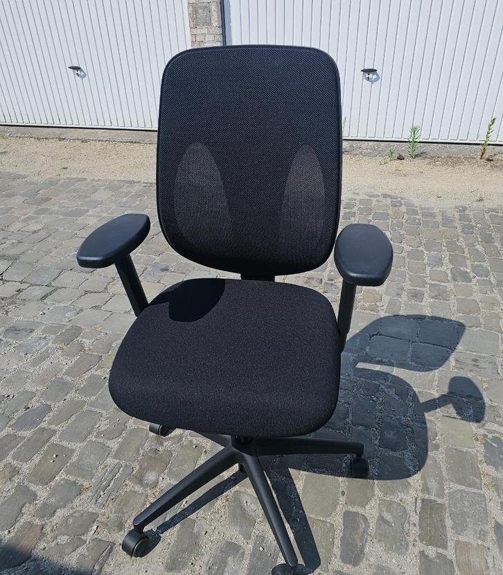 Ergonomische bureaustoel giroflex 353 zwart, Huis en Inrichting, Bureaustoelen, Zo goed als nieuw, Bureaustoel, Zwart, Ergonomisch