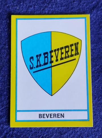 Panini sticker voetbal ' FB 1975 - embleem Beveren ' -nieuw- beschikbaar voor biedingen