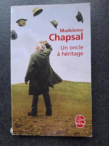 Madeleine Chapsal - un oncle en héritage  disponible aux enchères