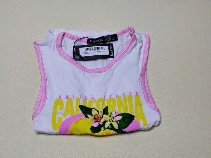 Top / T-shirt sans manches Femme Boohoo – Neuf  – Taille 40, Vêtements | Femmes, Tops, Neuf, Taille 38/40 (M), Blanc, Sans manches