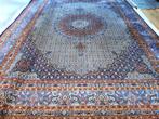 Prachtige tapijt Uit IRAN (Moud) 360 x 255 cm - Handgeknoopt, Ophalen, Crème, 200 cm of meer, Zo goed als nieuw