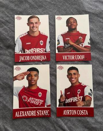 Spelerskaarten Royal Antwerp FC beschikbaar voor biedingen