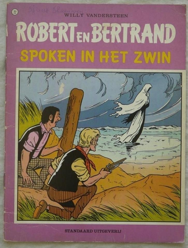 Robert En Bertrand, Spoken In Het Zwin, Nr.22, SU, 1977.(1), Boeken, Stripverhalen, Gelezen, Eén stripboek, Ophalen of Verzenden