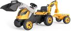 aanhanger + graafmachine SNELLE GRATIS LEVERING