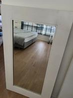 Mooie rechthoekige spigel in masief teak hout., Huis en Inrichting, Woonaccessoires | Spiegels, Ophalen, Gebruikt