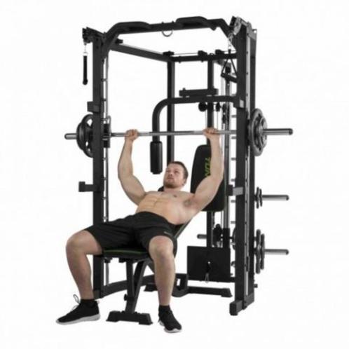 Te koop full Smith machine, Sport en Fitness, Fitnessapparatuur, Zo goed als nieuw, Krachtstation, Armen, Benen, Borst, Buik, Rug