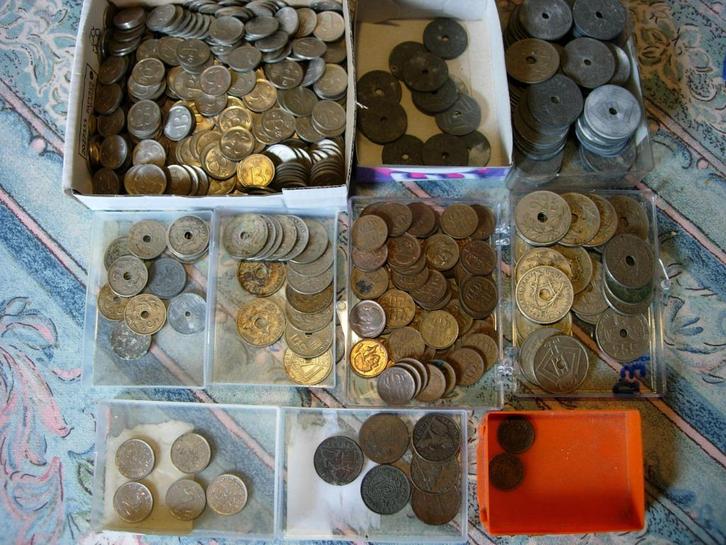 490 België-Belgische munten van 1 tot 50 cent 1893-2001, Postzegels en Munten, Munten | België, Ophalen of Verzenden