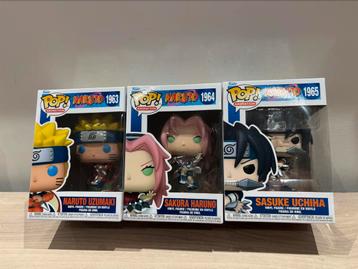 Funko Pop Naruto Classic - Naruto, Sakura & Sasuke team 7 beschikbaar voor biedingen