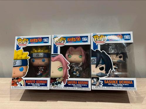 Funko Pop Naruto Classic - Naruto, Sakura & Sasuke team 7, Verzamelen, Poppetjes en Figuurtjes, Zo goed als nieuw, Ophalen of Verzenden