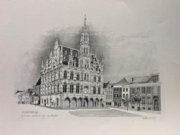 Gesigneerde kunstdruk Nolle Versyp beschikbaar voor biedingen