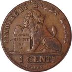 Belgique 1 centime, 1901 en néerlandais - « LE ROI DES BELGE, Enlèvement ou Envoi, Monnaie en vrac