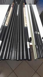 2 x sensas hengels met top sets, Ophalen, Gebruikt, Vaste hengel