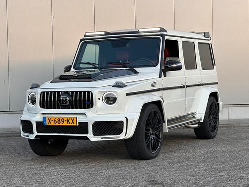 Mercedes G Klasse G55 (G63) BRABUS AMG V8 2010 G700 700PK, Auto's, Mercedes-Benz, Bedrijf, G-Klasse, Achteruitrijcamera, Ophalen