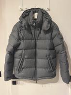 Originele Moncler Montgenevre Down Jacket maat 3 grijs, Enlèvement, Comme neuf, Gris