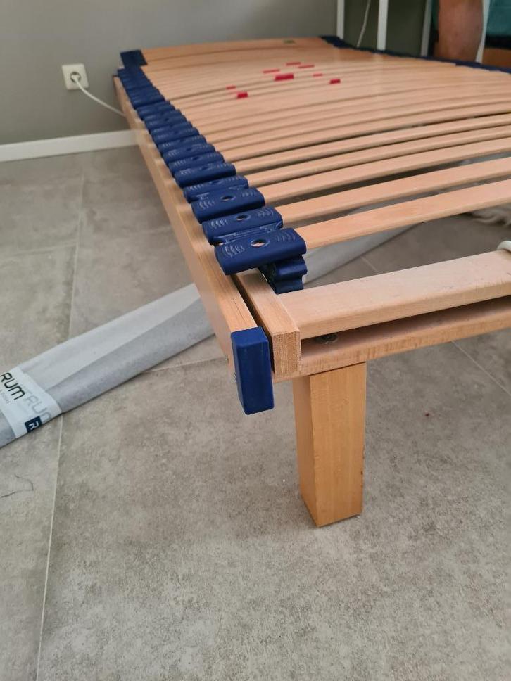 Bedbodempakket x 2, Huis en Inrichting, Slaapkamer | Matrassen en Bedbodems, Zo goed als nieuw, Bedbodem, 90 cm, 200 cm, Eenpersoons