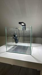 Aquarium 15 liter met filter en lamp, Ophalen, Zo goed als nieuw, Leeg aquarium