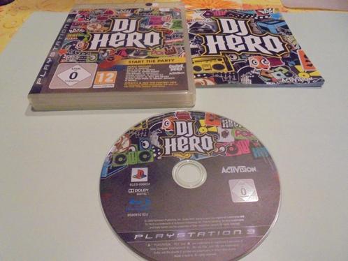 Playstation 3 DJ Hero (CIB), Games en Spelcomputers, Games | Sony PlayStation 3, Gebruikt, Muziek, 2 spelers, Vanaf 3 jaar, Verzenden