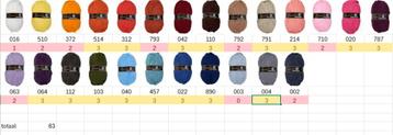 63 BOLLEN CHENILLE XXL LAMMY YARNS brei en haak wol beschikbaar voor biedingen