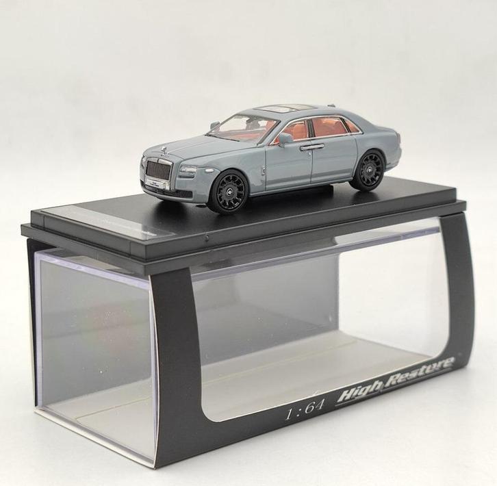 schaal 1-64 2011 Rolls-Royce Ghost Extended Wheelbase MANSOR, Hobby en Vrije tijd, Modelauto's | Overige schalen, Nieuw, Auto