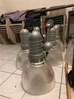 Lampes industrielles converties en lampe à culot E27, Comme neuf, Enlèvement ou Envoi