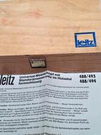 Freeskop Leitz R488N met set messen in houten koffertje, Ophalen of Verzenden, Gebruikt, Bovenfrees, Overig