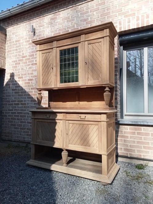 Buffet en orme massif restauré, Antiek en Kunst, Antiek | Meubels | Stoelen en Sofa's, Ophalen