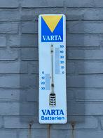 VARTA emaille reclamebord, Verzamelen, Ophalen of Verzenden, Gebruikt, Reclamebord