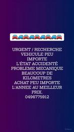 Achats toute marques de véhicules, Auto's, Particulier, Te koop