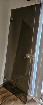 Glazen deur incl. scharnieren, gratis op te halen, Ophalen