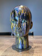 Special paint model hoofd - beeld ., Antiek en Kunst, Ophalen of Verzenden