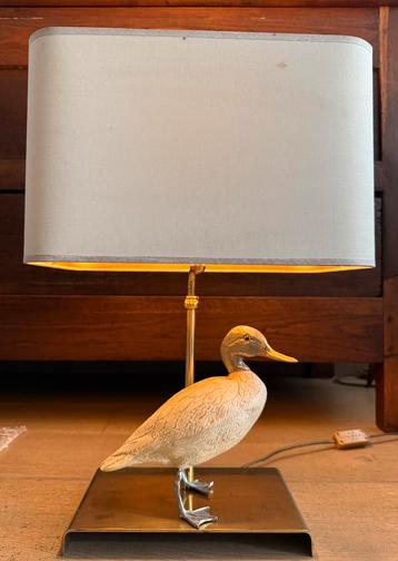 Tafellamp Malevolti Italy eend, vintage lamp, design  beschikbaar voor biedingen