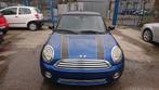 Mini cooper 1600 essence 120cv 2007 183000km ja clim GARANTI, Auto's, Mini, Voorwielaandrijving, Blauw, Leder, Bedrijf