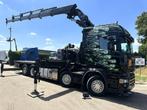 Scania R620 8x2 + CRANE HIAB 800 EP-5 HIPRO - RETARDER - LIF, Auto's, Vrachtwagens, Automaat, 620 pk, 456 kW, Leder