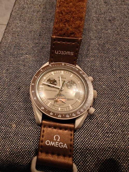 omega speedmaster moonswatch, Handtassen en Accessoires, Horloges | Heren, Zo goed als nieuw, Omega, Ophalen of Verzenden