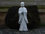 Groetende Monnik - vol steen, Ophalen of Verzenden, Steen, Mensenbeeld